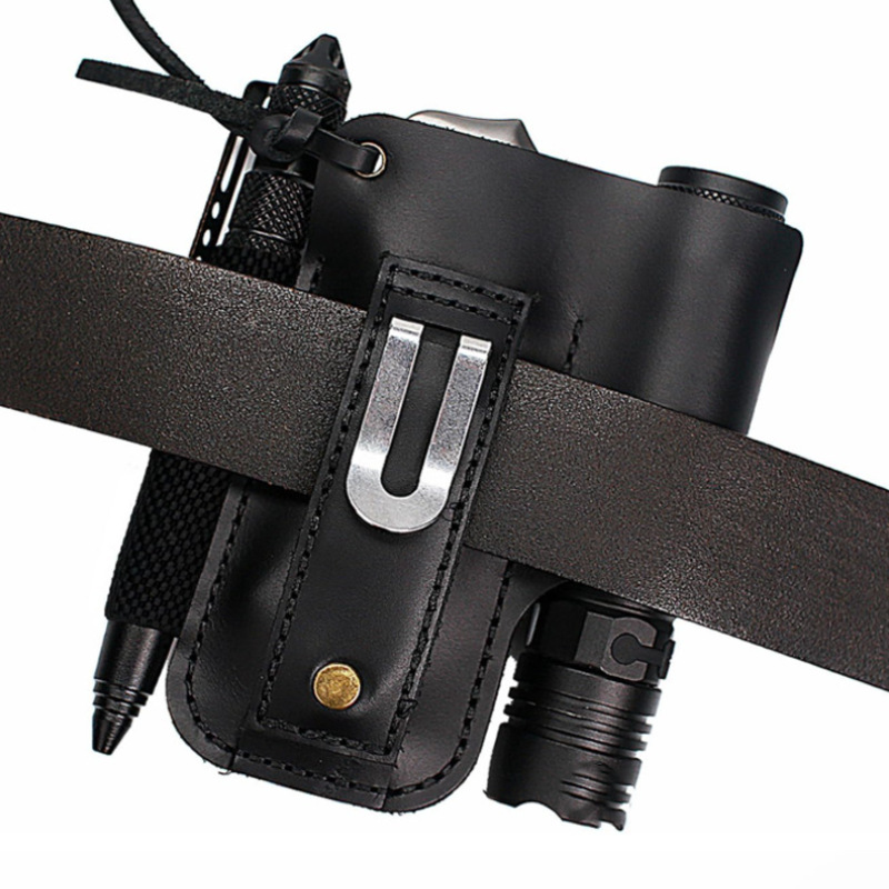 EDC Leather Flashlight Tool Ho - огляд і ціна Edc Carry Knife