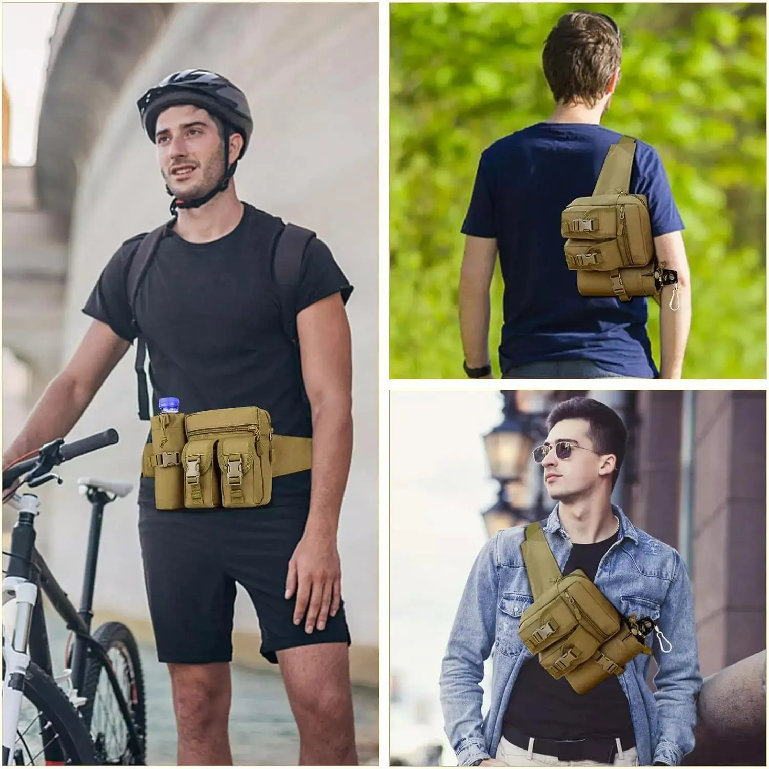 Tactical Fanny Pack for Men Co - огляд і ціна Edc Carry Pistols