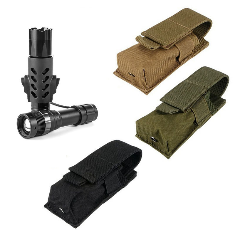 Tactical Molle Flashlight Pouc - огляд і ціна Edc Carry Knife