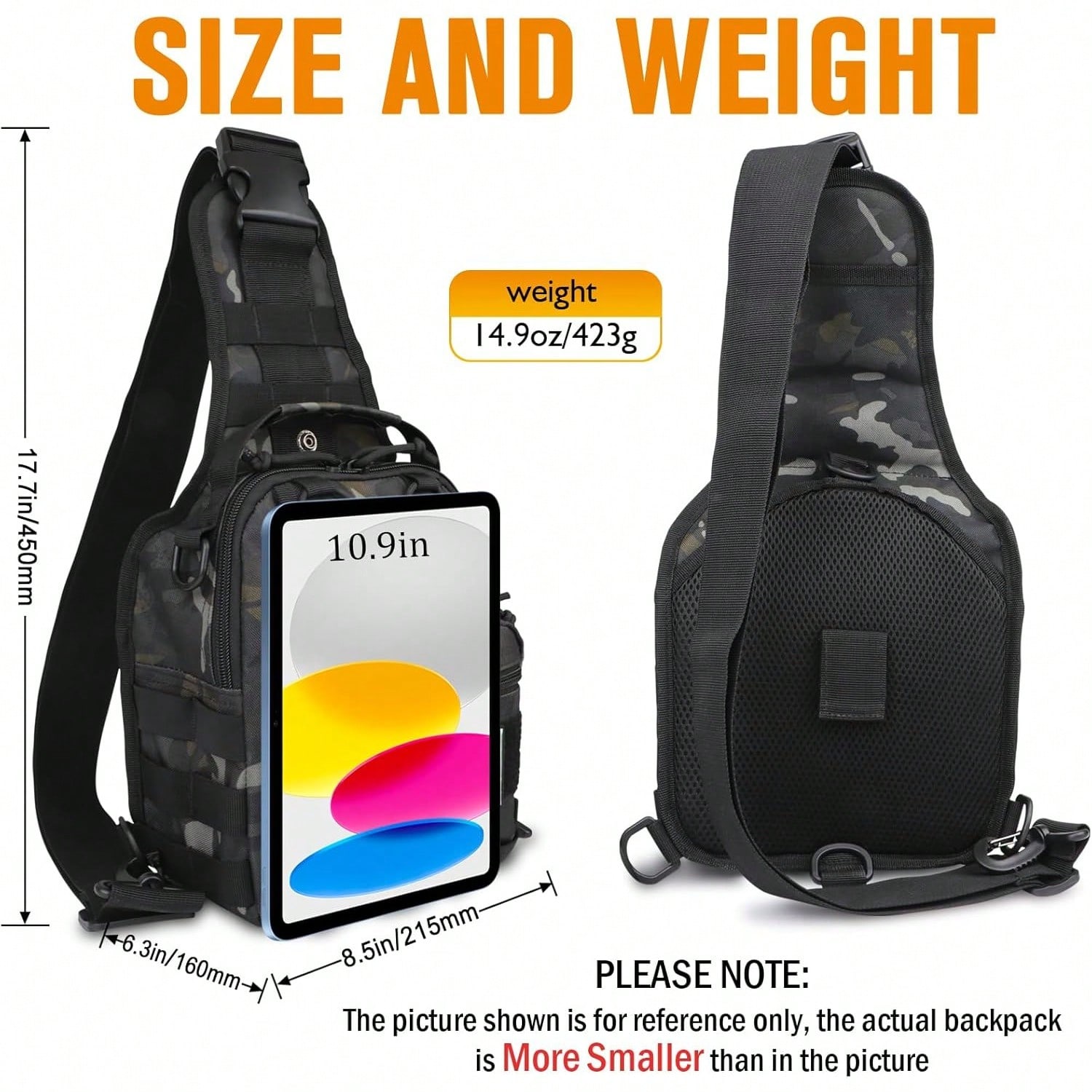 Small Fishing Backpack Waterpr - огляд і ціна Edc Carry Backpack