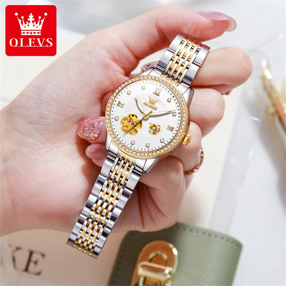 OLEVS 6706 Elegant Diamond Wom - огляд і ціна Watch Winder Compact