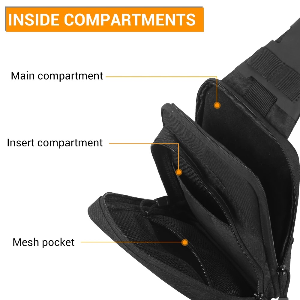 Tactical Pistol Gun Bag Concea - огляд і ціна Edc Concealed Carry Bag